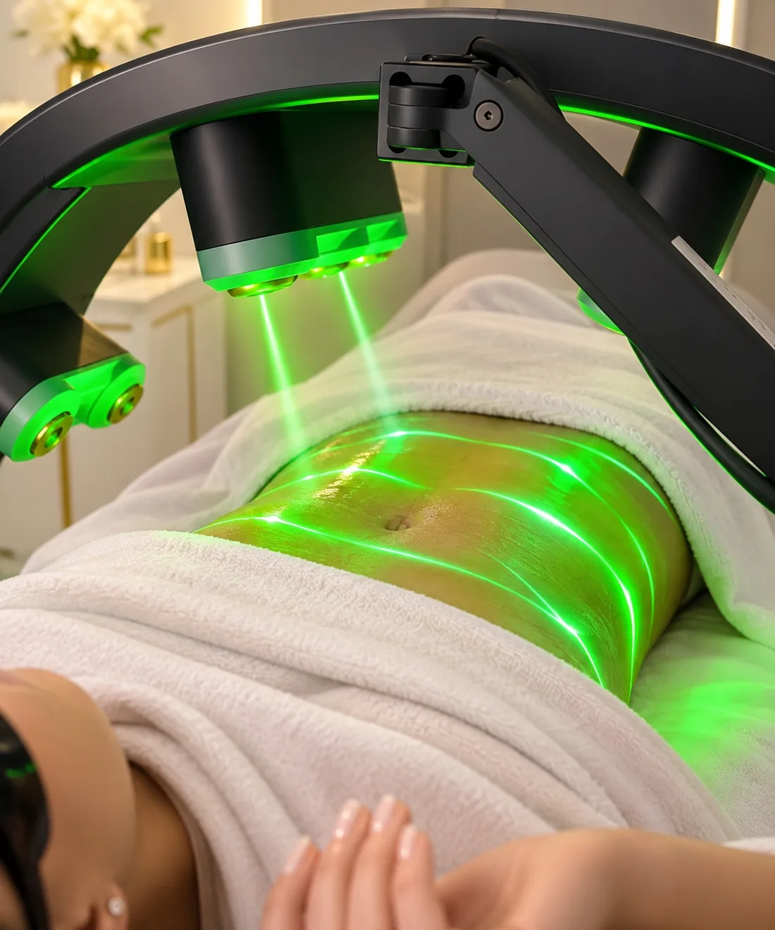 Процедура с 13D MaxLipo Laser на корема